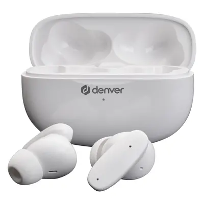 Denver TWE-49ENC White Cuffie wireless In-ear