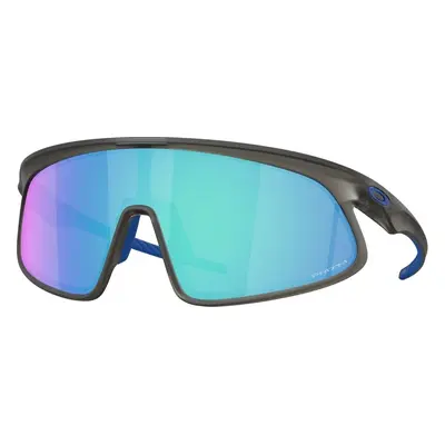 Oakley RSLV Matte Grey Smoke/Prizm Sapphire Occhiali sportivi