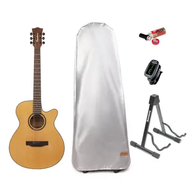 Pasadena SG01SZC SET Natural Chitarra Acustica Jumbo