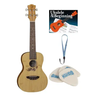 Luna UKE-BAMBOO-C SET Natural Ukulele da Concerto