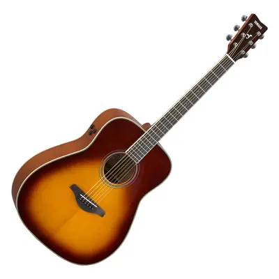 Yamaha FG-TA Brown Sunburst Chitarra Semiacustica Dreadnought