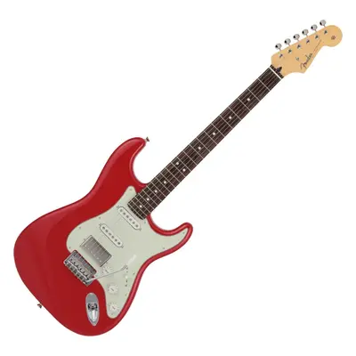 Fender MIJ Hybrid II Stratocaster HSS RW Modena Red Chitarra Elettrica