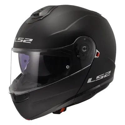 LS2 FF908 Strobe II Solid Matt Black Casco