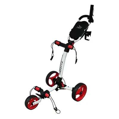 Axglo TriLite White/Red Trolley manuale golf