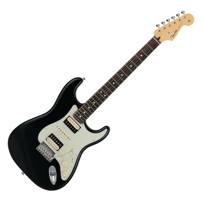 Fender MIJ Hybrid II Stratocaster HSH RW Black Chitarra Elettrica