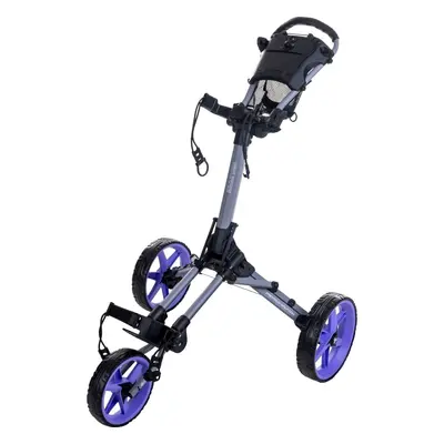 Fastfold Square Grey/Purple Trolley manuale golf