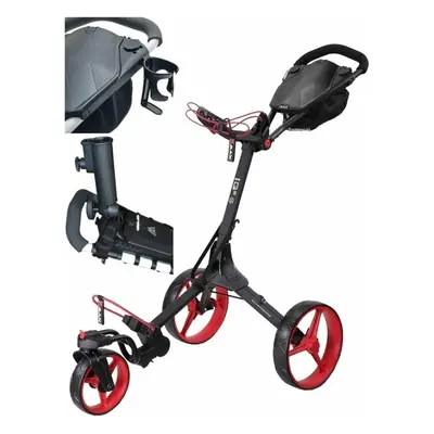 Big Max IQ² SET Phantom Black/Red Trolley manuale golf