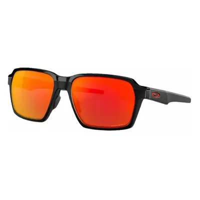 Oakley Parlay Matte Black/Prizm Ruby Occhiali lifestyle