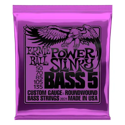 Ernie Ball Power Slinky Nickel Wound 5-String Electric Bass