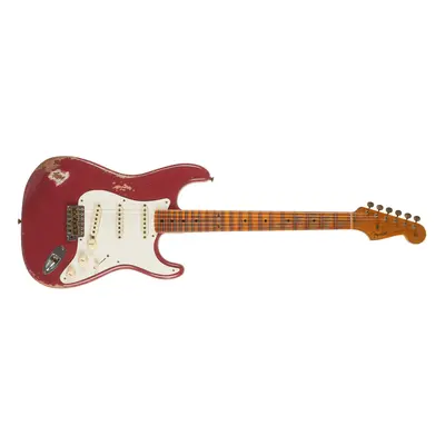 Fender Custom Shop Stratocaster Heavy Relic Faded Aged Cimarron Red