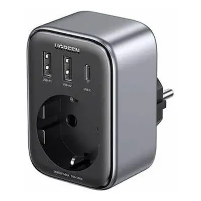 Ugreen Outlet Extender and Quick Charger (1 AC outlet + 30W 2A1C