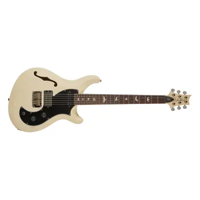 PRS S2 Vela Semi Hollow Satin Antique White Satin