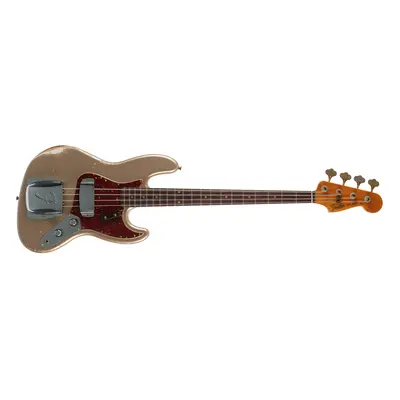 Fender Custom Shop Jazz Bass Heavy Relic Shoreline Gold