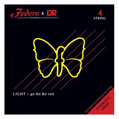 DR Strings Fodera Stainless Steel Light