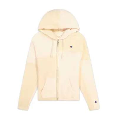 Champion Patchwork Velour Fleece ZIP-UP Hoodie