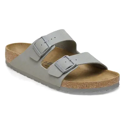 Birkenstock Arizona BS Saffiano Stone Coin Narrow Fit