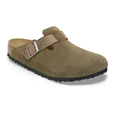 Birkenstock Boston Mixed Leather Regular Fit