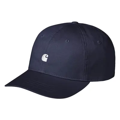 Carhartt WIP Madison Logo Cap Air Force Blue White