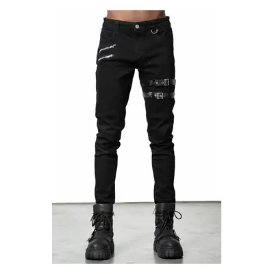 Pantaloni unisex KILLSTAR - On The Horizon Jeans - Nero