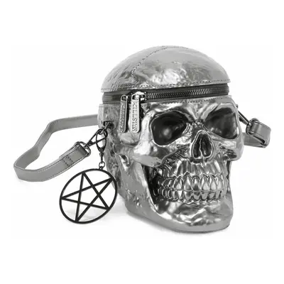 Borsetta (borsa) KILLSTAR - Grave Digger Skull - Gunmetal