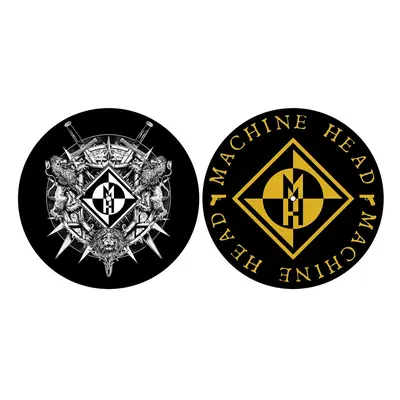 Slipmat (tappetino) per giradischi (set 2pcs) MACHINE HEAD - CREST - RAZAMATAZ