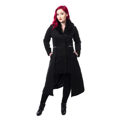 Cappotto da donna POIZEN INDUSTRIES - ADERYN COAT - NERO