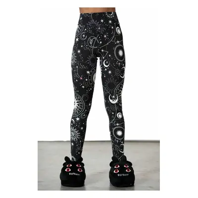 Pantaloni da donna (leggings) KILLSTAR - Galaxy Lounge - Nero