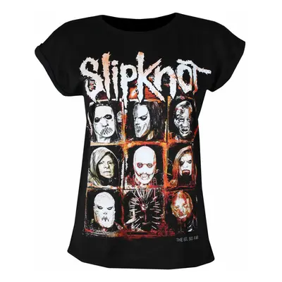 t-shirt metal donna Slipknot - The End So Far Group Squares - NNM