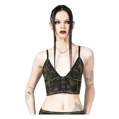 Reggiseno da donna KILLSTAR - Forest Lush - Nero