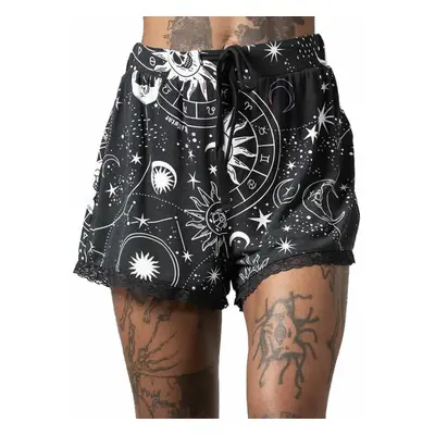 Pantaloncini da donna (pigiama) KILLSTAR - Cosmos - Nero