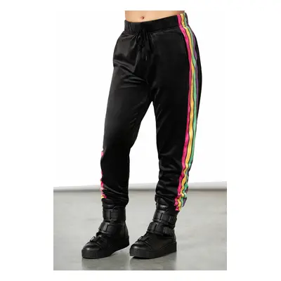 Pantaloni da donna (pantaloni della tuta) KILLSTAR - Coven Chill Velour - Nero