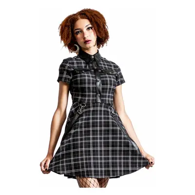 Abiti da donna KILLSTAR - Minaccia Collare - ASH TARTAN