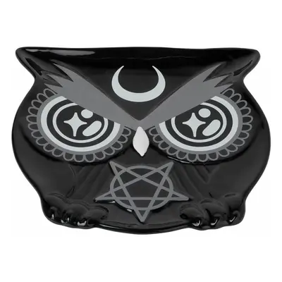 Piatto KILLSTAR - Owl - Nero