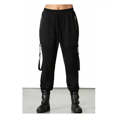 Pantaloni unisex (tuta) KILLSTAR - Scourge Jogger - Nero