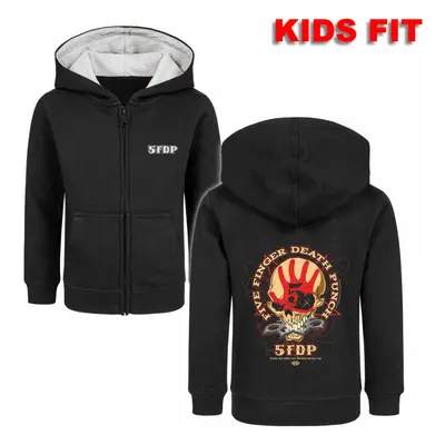 felpa con capuccio bambino Five Finger Death Punch - Knucklehead - METAL-KIDS - 522-39-8-999