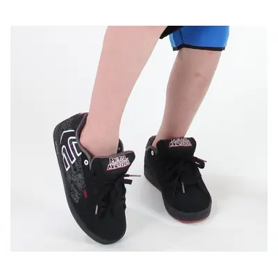 scarpe da ginnastica basse bambino - METAL MULISHA - BLACK-RED