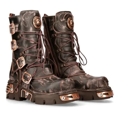 stivali in pelle unisex - NEW ROCK - M.591-S8