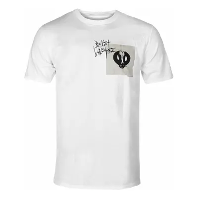 t-shirt metal uomo Bullet For my Valentine - Album Cropped Logo WHT - ROCK OFF - BFMVTS23MW