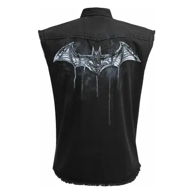 Smanicato da uomo (gilet) SPIRAL - Batman - NOCTURNAL - Nero