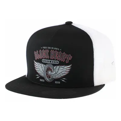 Cappello BLACK HEART - MOTORCYCLE KUSTOM