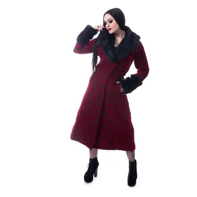 Cappotto da donna POIZEN INDUSTRIES - KASTE - ROSSO