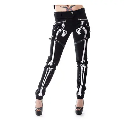 pantaloni donna VIXXSIN - X RAY - NERO