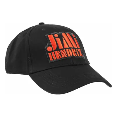 Cappello Jimi Hendrix - Orange Stencil Logo - NERO - ROCK OFF