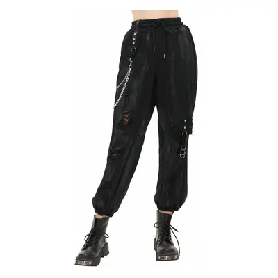 Pantaloni da donna DEVIL FASHION - Trouble in Paradise - Distressed Punk Carico