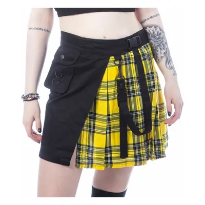 Gonna CHEMICAL BLACK - INFINITY - NERO/GIALLO TARTAN