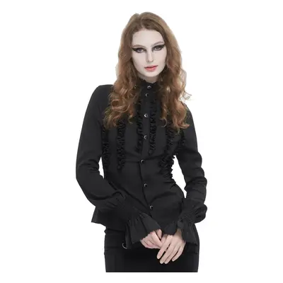 camicia donna DEVIL FASHION - Chiffon nero