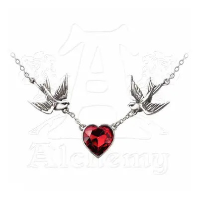 collana Swallow Heart Ciondolo - ALCHEMY GOTHIC - ULFP1