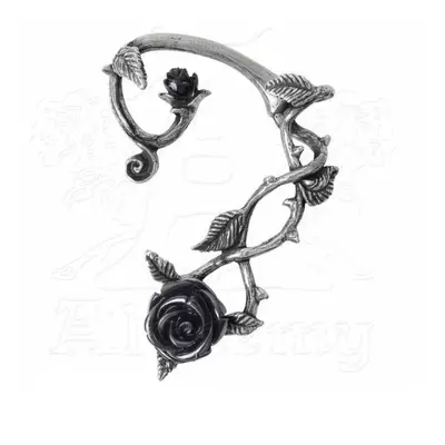 Orecchini ALCHEMY GOTHIC - Black Rose Earwrap