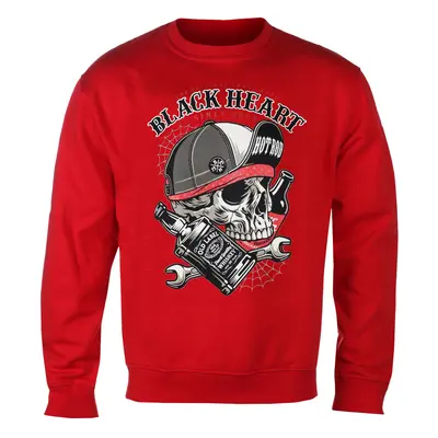 felpa senza cappuccio uomo - COMMANDER - BLACK HEART