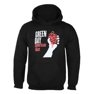 felpa con capuccio uomo Green Day - American Idiot - ROCK OFF - GDHD12MB